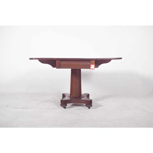 English Flip Flap Sofa Table For Sale - Image 6 of 13
