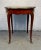 Antique French Bronze and Rouge Marble Side Table For Sale - Image 4 of 11