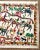 Folk Art Pithora Painting from Gujarat India: Horses, Dieties: 32" x 20", EUC For Sale - Image 4 of 5