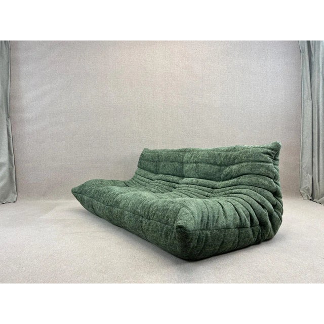 Green Togo 3-Seater Sofa from Ligne Roset, 2006s For Sale - Image 6 of 18