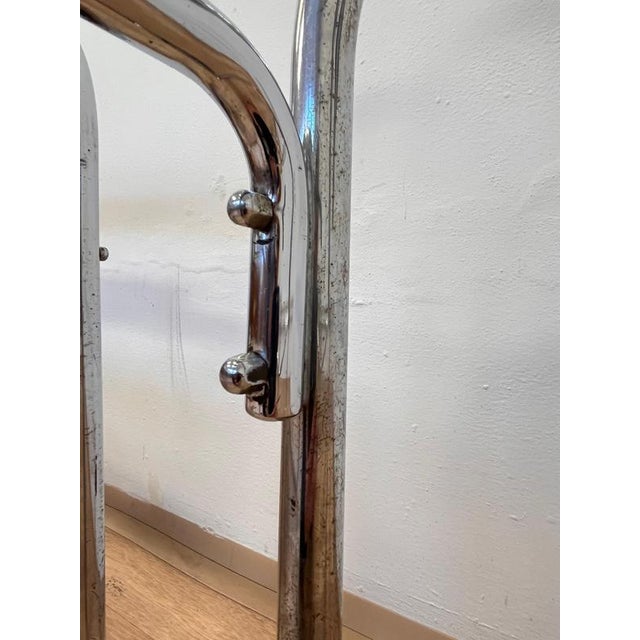 Metal Early Bauhaus Chrome B 35 Armchairs by Marcel Breuer for Thonet, 1930s, Set of 2 For Sale - Image 7 of 17