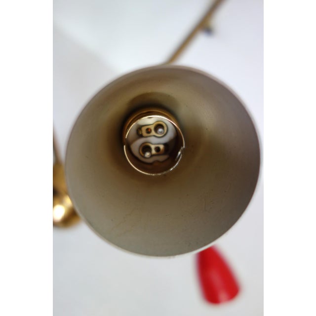 Vintage Sputnik Four-Arm Chandelier, 1960s For Sale - Image 10 of 14