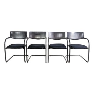 Visavis Cantilever Armchairs from Vitra, Set of 4 For Sale