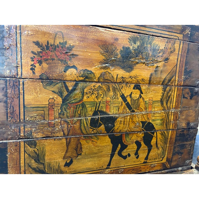 Antique Chinese Stacking Wedding Dowry/Chest For Sale In Phoenix - Image 6 of 8