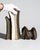 Brutalist Sculptural Studio Ceramic Vessels by Ingeborg Zenker & Gerburg Karthausen, Germany, 1970s-1980s, Set of 3 For Sale - Image 3 of 18