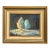 Mid 20th Century Surrealist Landscape Oil Painting on Canvas Winifred Roosenberg For Sale