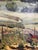 Kurt Conrad Loew, View of the Geneva Countryside and the Salève from Vegetable Garden, 1950, Oil on Canvas For Sale - Image 6 of 13