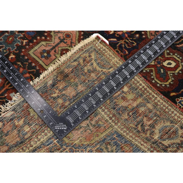 Early 20th Century Early 20th Century Persian Farahan Rug, 04'01 X 06'04 For Sale - Image 5 of 9