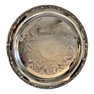 International Silver Co.Platter 15” Dia For Sale