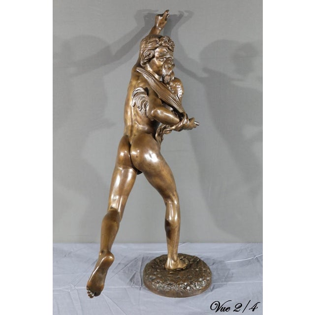 A. Falguière, Winner in the Cockfight, Late 19th Century, Bronze For Sale - Image 17 of 18