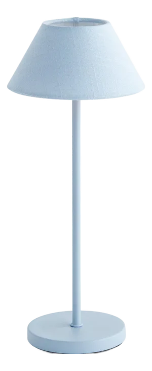 Alluna Cordless Led Lamp 14" - Light Blue