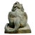 Metal Grand Scale Vintage Continental European Patinated Bronze Recumbent Lions - Pair For Sale - Image 7 of 18