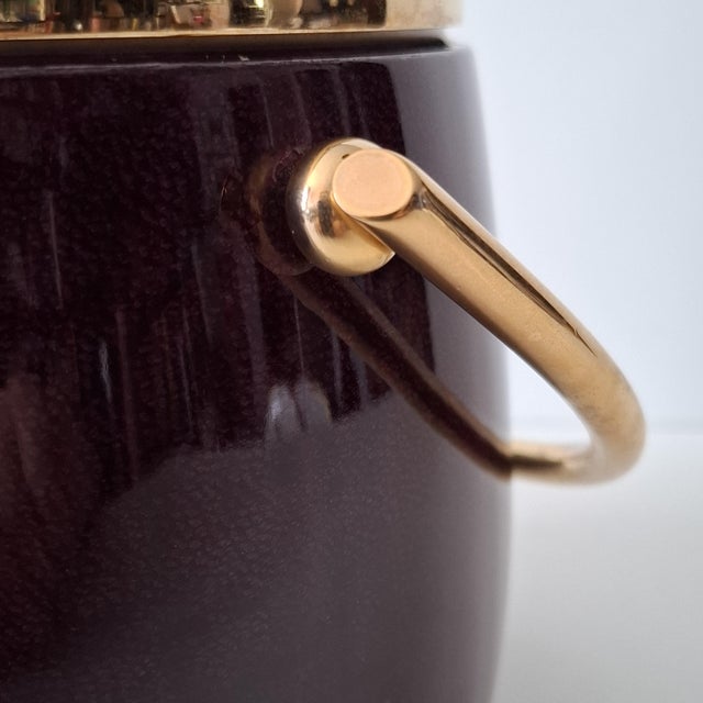 Aldo Tura Mid-Century Ice Bucket Model No. 950 by Aldo Tura, Italy, 1960s For Sale - Image 4 of 18