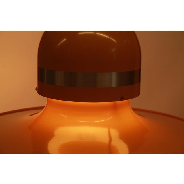 Space Age Yellow Pendant Lamp, 1975 For Sale - Image 11 of 12