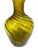 Mid 19th Century Antique 19th Century Zanesville Handblown Glass Vase, Amber Swirl With Ribbed Detail For Sale - Image 5 of 11