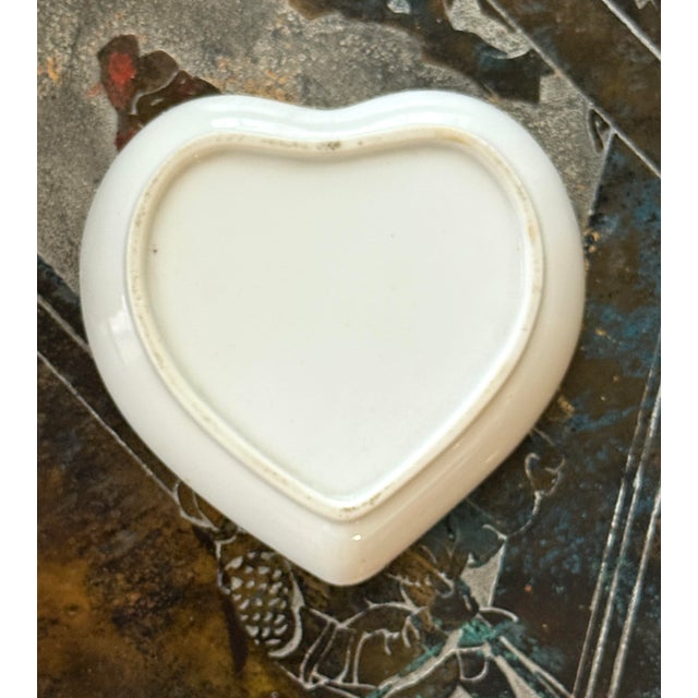 1980s 1980's Fiorucci Italy Heart Vide Poche For Sale - Image 5 of 8