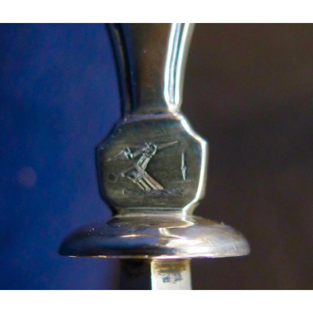 Vintage Antique English Silver Cruet (Castor) Set For Sale - Image 4 of 12