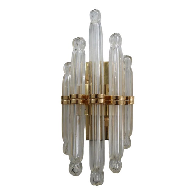 Wall Lamp in Crystal Glass from Kolarz For Sale