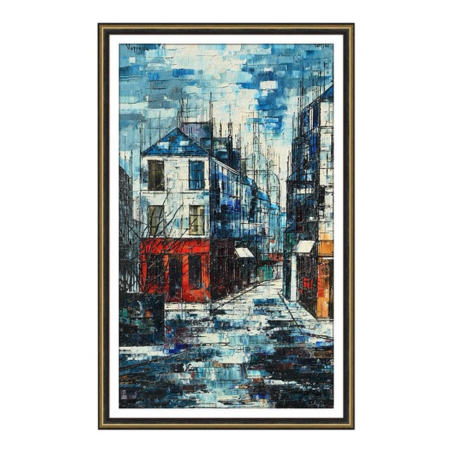 1960s Nightfall Over Paris, Josep Maria Vayreda Canadell For Sale