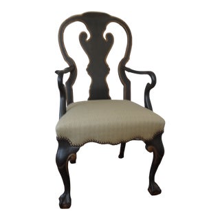 Minton-Spidell Ball and Claw Foot Armchair For Sale
