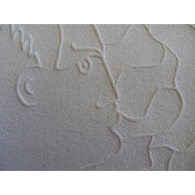 Modern Jean Cocteau, Faune de profil, Etching For Sale - Image 3 of 4