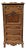Drexel Heritage Brittany Collection Floral Secretary Desk, 1970s For Sale