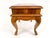 Vintage Salesman’s Sample-Sized Louis XV Style Burl Walnut Desk For Sale - Image 9 of 14