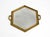 Vintage Brutalist Serving Tray in Aluminum and Brass by David Marshall, 1970s For Sale - Image 3 of 18