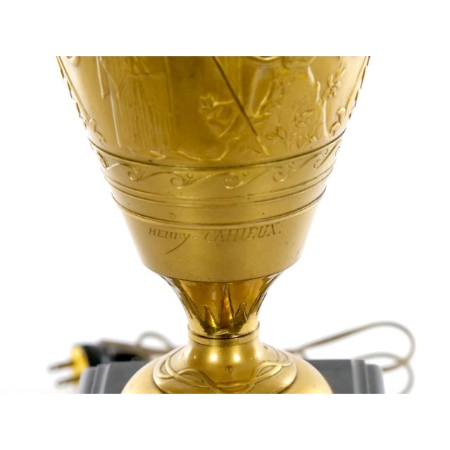 Red Marble and Gilt Bronze Table Candelabra by Barbedienne For Sale - Image 10 of 13