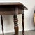 Wood Vintage Hexagonal Wood Accent Table For Sale - Image 7 of 12