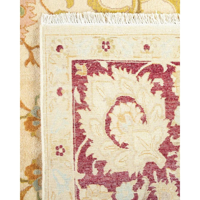 2010s Mogul Collection Hand-Knotted Area Rug - Ivory 7' 10" x 10' 5" For Sale - Image 5 of 9