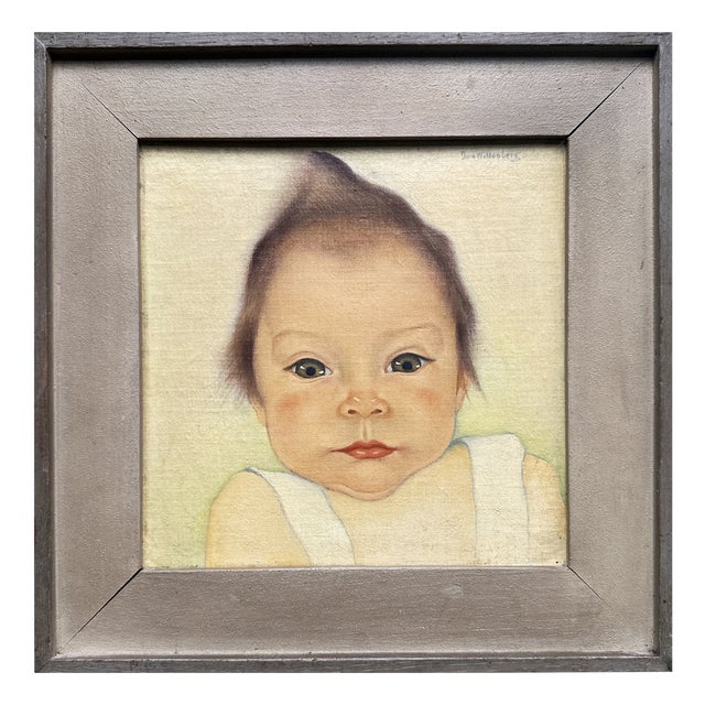 Jan Hendrik Willem Wittenberg, Child's Head, Dutch New Objectivity Artist from The Hague For Sale