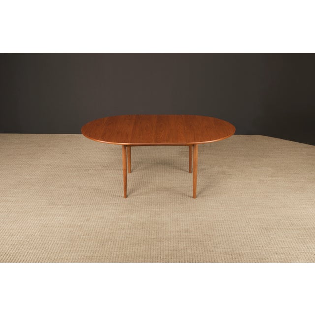 Mid-Century Modern Peter Hvidt & Orla Mølgaard-Nielsen Model 311 Extendable Dining Table, 1950s For Sale - Image 3 of 12