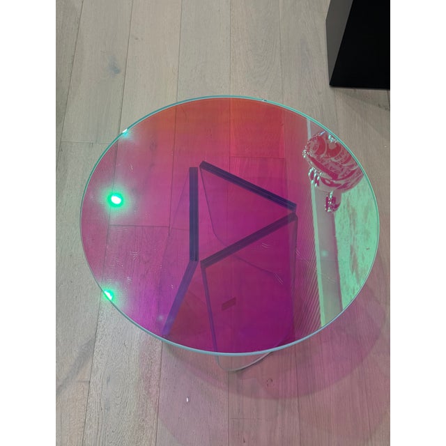 Glass Glas Italia Shimmer Table For Sale - Image 7 of 9