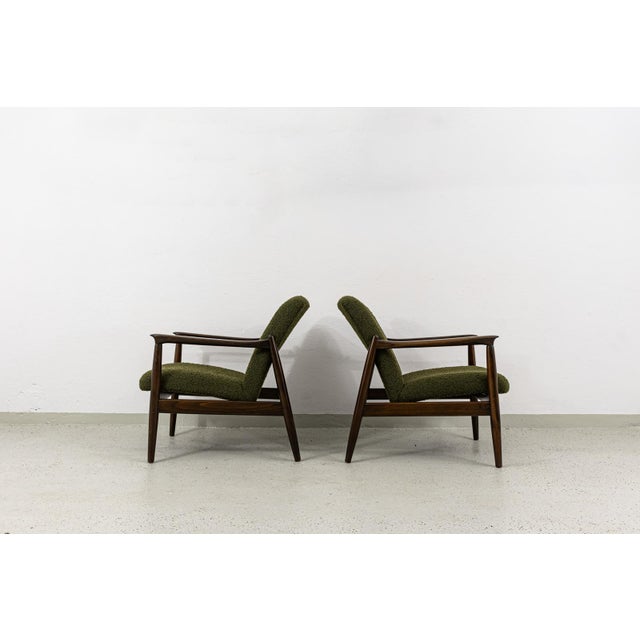 Forest Green Mid-Century Modern GFM-64 Chairs by Edmund Homa, 1960s, Set of 2 For Sale - Image 8 of 16