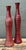 Vintage Pair of Ribbed Tall Vases For Sale - Image 10 of 12