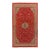 Pasargad DC Red Sami Antique Hand Knotted Mahal Rug For Sale