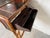 Wood 19th-Century English Aesthetic Movement Burnt Bamboo & Lacquer Writing Desk With Mirror For Sale - Image 7 of 17
