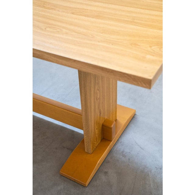 1970s Vintage Table with Oak Laminate Top, 1970 For Sale - Image 5 of 16
