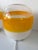 1970s Pair of Murano Glass Orange White Smoke Saturn Lamps. Italy, 1970s For Sale - Image 5 of 11