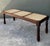 Vintage Anglo Indian Inset Cane Bench For Sale - Image 4 of 12