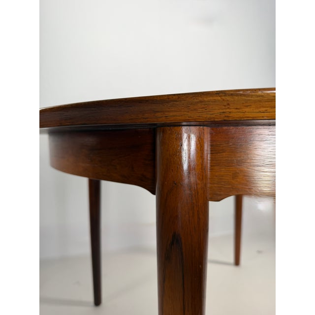 Danish Model 204 Extendable Dining Table in Rosewood by Helge Sibast for Sibast Møbler, 1962 For Sale - Image 9 of 18