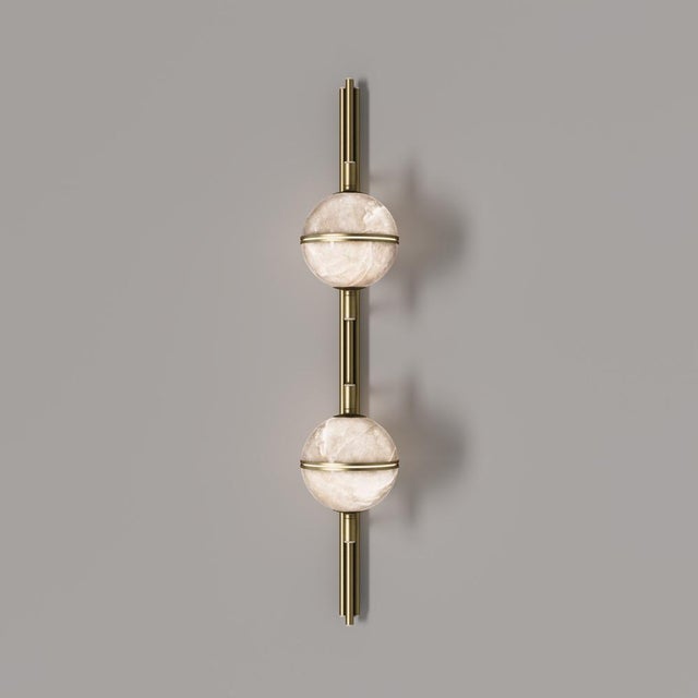 Metal Andros II Wall Lamp by Creativemary For Sale - Image 7 of 9