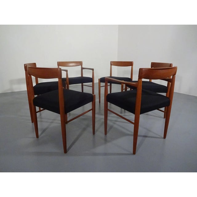 1960s Danish Teak Dining Chairs by H. W. Klein for Bramin, 1960s, Set of 6 For Sale - Image 5 of 18