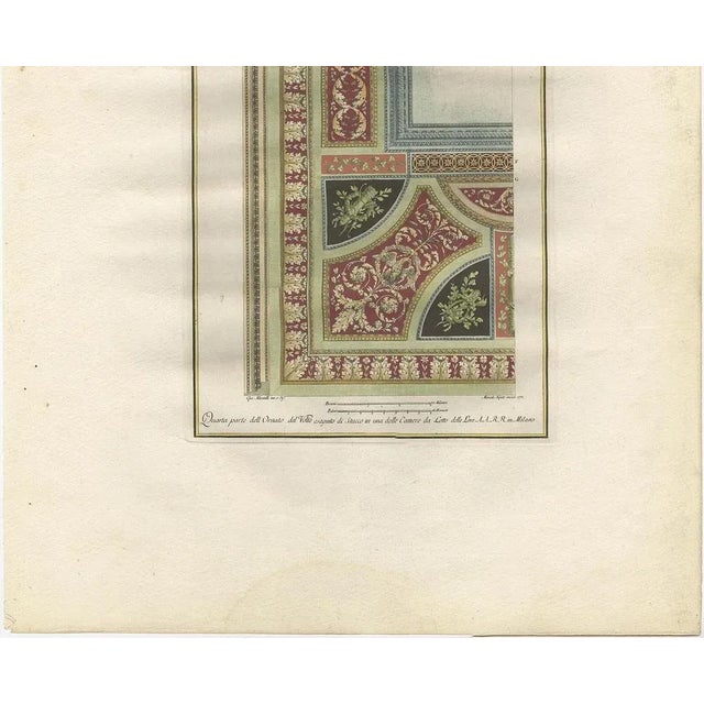 Albertolli, Ornaments Tav. IV, 1782, Paper For Sale - Image 3 of 6