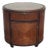 Vintage McGuire Faubourg Collection Oval Nightstand Chest With Drawer For Sale
