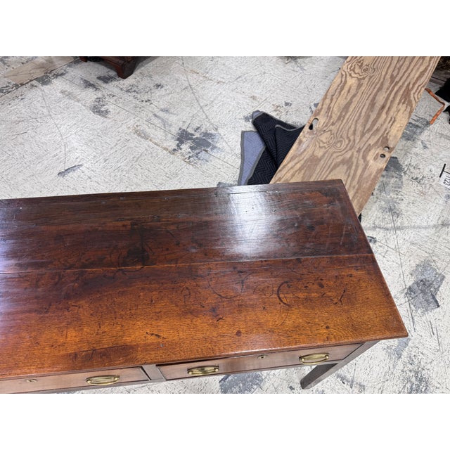 19th Century Georgian Oak Sideboard For Sale - Image 10 of 16