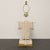 Late 20th Century 1970s Maitland-Smith Tessellated Stone & Brass Kimono Table Lamp For Sale - Image 5 of 14