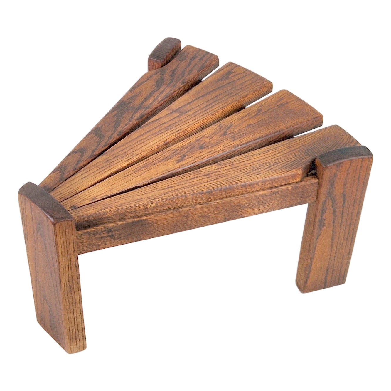 Brutalist Triangular Side Table by Dittman for Awa Radbound, 1960s ...