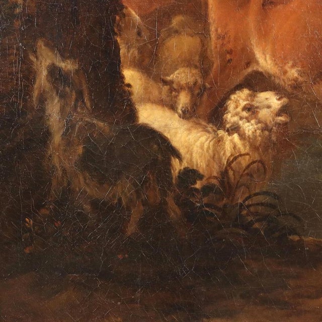 After Michiel Caree, Landscape, Oil on Canvas For Sale - Image 7 of 12